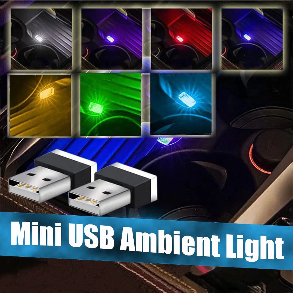 1PCS Flexible Mini USB LED Light Auto Interior Atmosphere Light Decorative Lamp Emergency Lighting Colorful Light Car Accessory
1PCS Flexible Mini USB LED Light Auto Interior Atmosphere Light Decorative Lamp Emergency Lighting Colorful Light Car Accessory