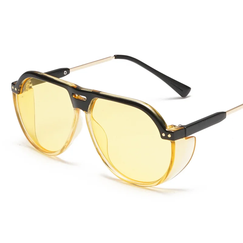 Sunglasses Round Transparent Yellow Blue Lenses Big Retro 2000s Aesthetic Fishing Sun Shade Polarized Eyepieces 2021 Glasses
Sunglasses Round Transparent Yellow Blue Lenses Big Retro 2000s Aesthetic Fishing Sun Shade Polarized Eyepieces 2021 Glasses