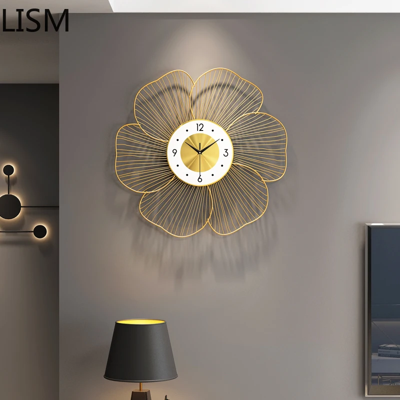 Nordic Wall Clock Silent Modern Minimalist Fashion Living Room Decoration Creative Light Luxury Art Wall Clock Horloge Mural
Nordic Wall Clock Silent Modern Minimalist Fashion Living Room Decoration Creative Light Luxury Art Wall Clock Horloge Mural