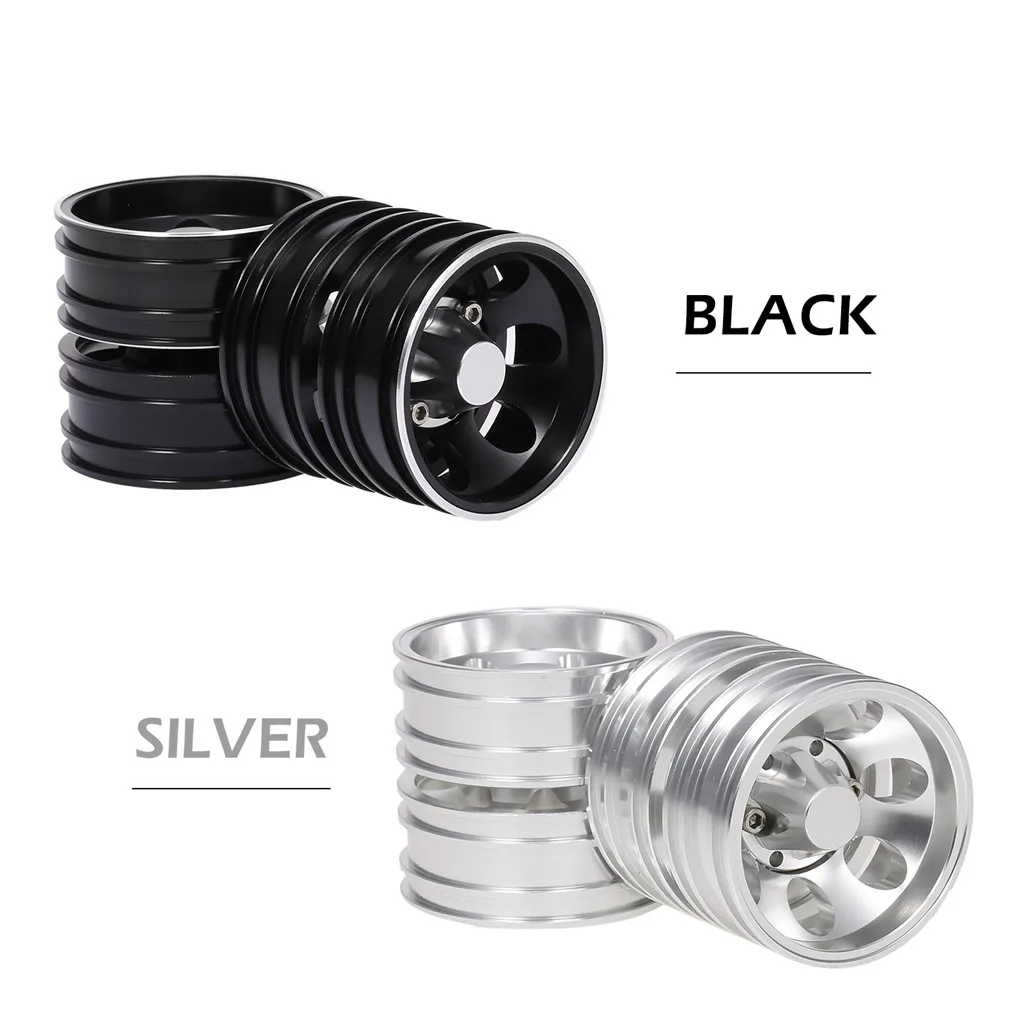 2PCS RC Car Metal Trailer Front Rear Hub Rim 7 Spokes for 1/14 Tamiya Tractor Truck RC Climber Trailer
2PCS RC Car Metal Trailer Front Rear Hub Rim 7 Spokes for 1/14 Tamiya Tractor Truck RC Climber Trailer