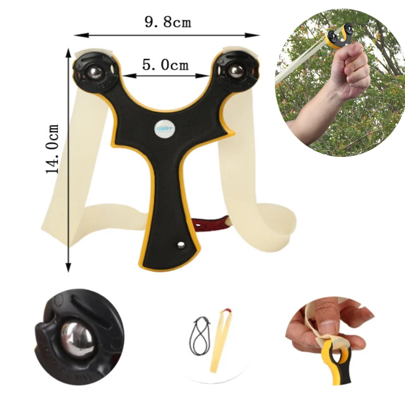 Pro Outdoor Hunting Slingshots New Card Ball Fishing Slingshot Flat & Round Rubber Band Catapult Shooting For Kids
Pro Outdoor Hunting Slingshots New Card Ball Fishing Slingshot Flat & Round Rubber Band Catapult Shooting For Kids