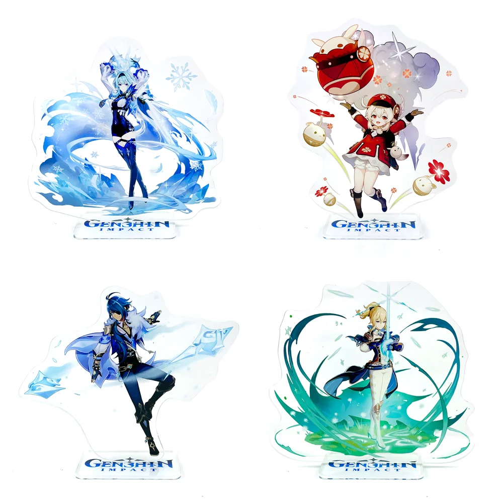 Genshin Impact Mondstadt characters Eula Klee Kaeya Jean acrylic standee figurines desk decoration cake topper
Genshin Impact Mondstadt characters Eula Klee Kaeya Jean acrylic standee figurines desk decoration cake topper