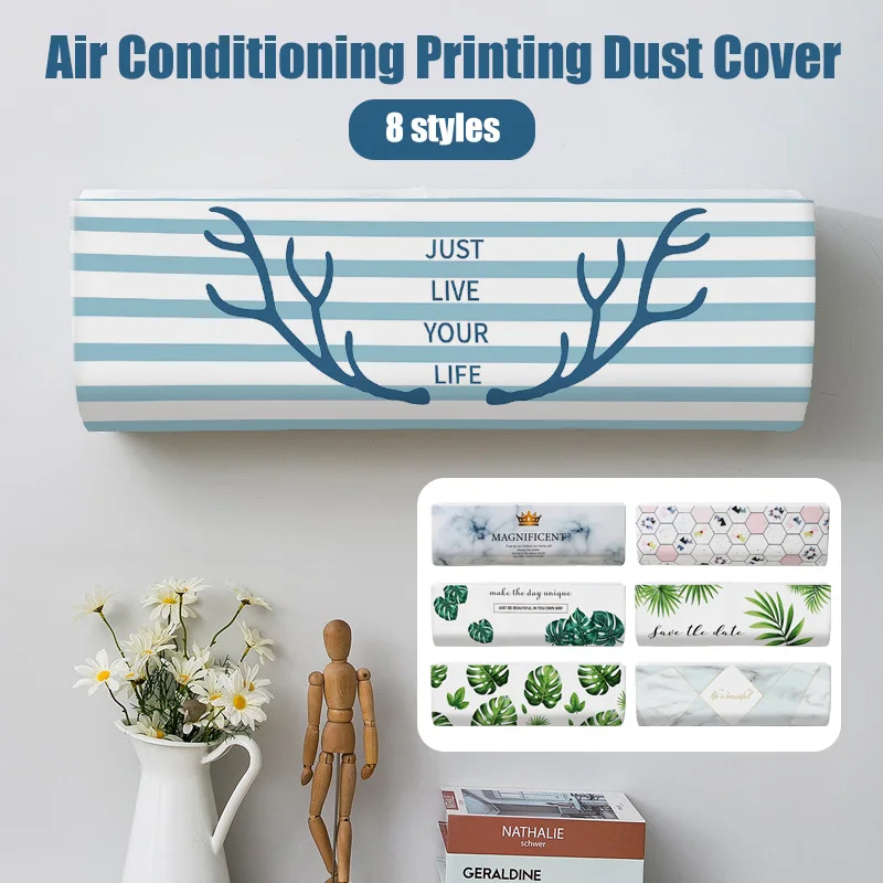 Nordic Air Conditioner Cover Green Leaves Air Conditioner Case for Wall Mounted Air Conditioning Dust Cover Home Decor
Nordic Air Conditioner Cover Green Leaves Air Conditioner Case for Wall Mounted Air Conditioning Dust Cover Home Decor