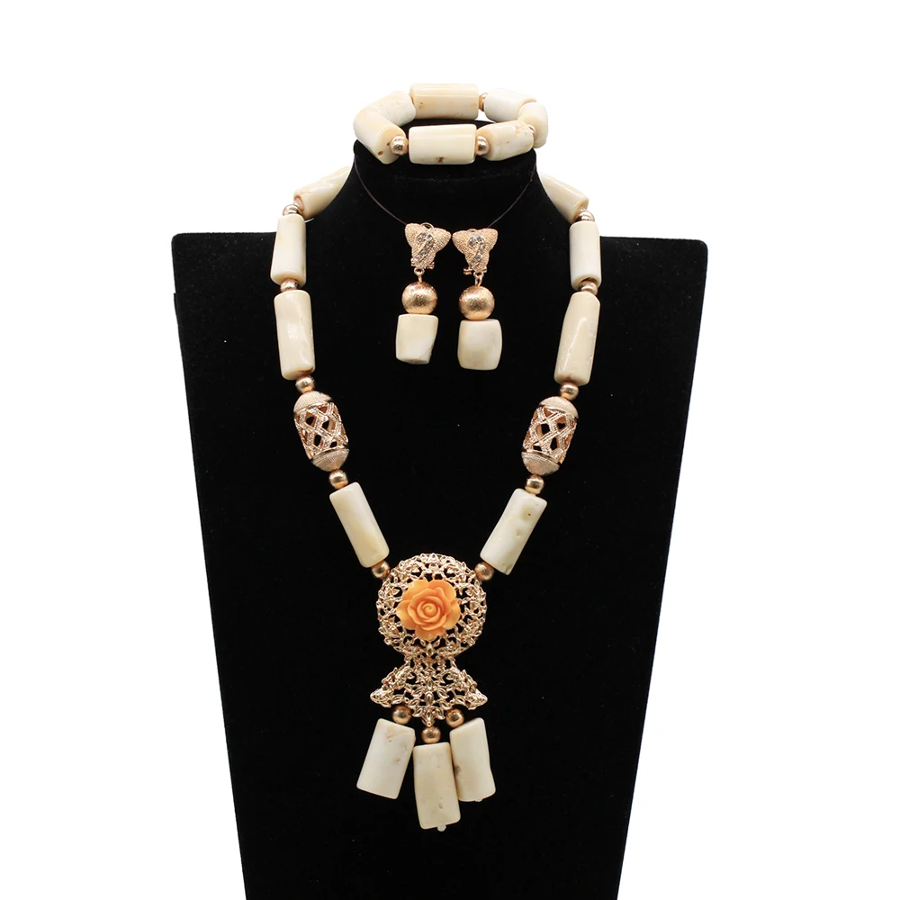 New Nigeria White Coral Beads Jewelry Set Natural Coral White African Coral Beads Bridal Jewelry Sets ABG055
New Nigeria White Coral Beads Jewelry Set Natural Coral White African Coral Beads Bridal Jewelry Sets ABG055