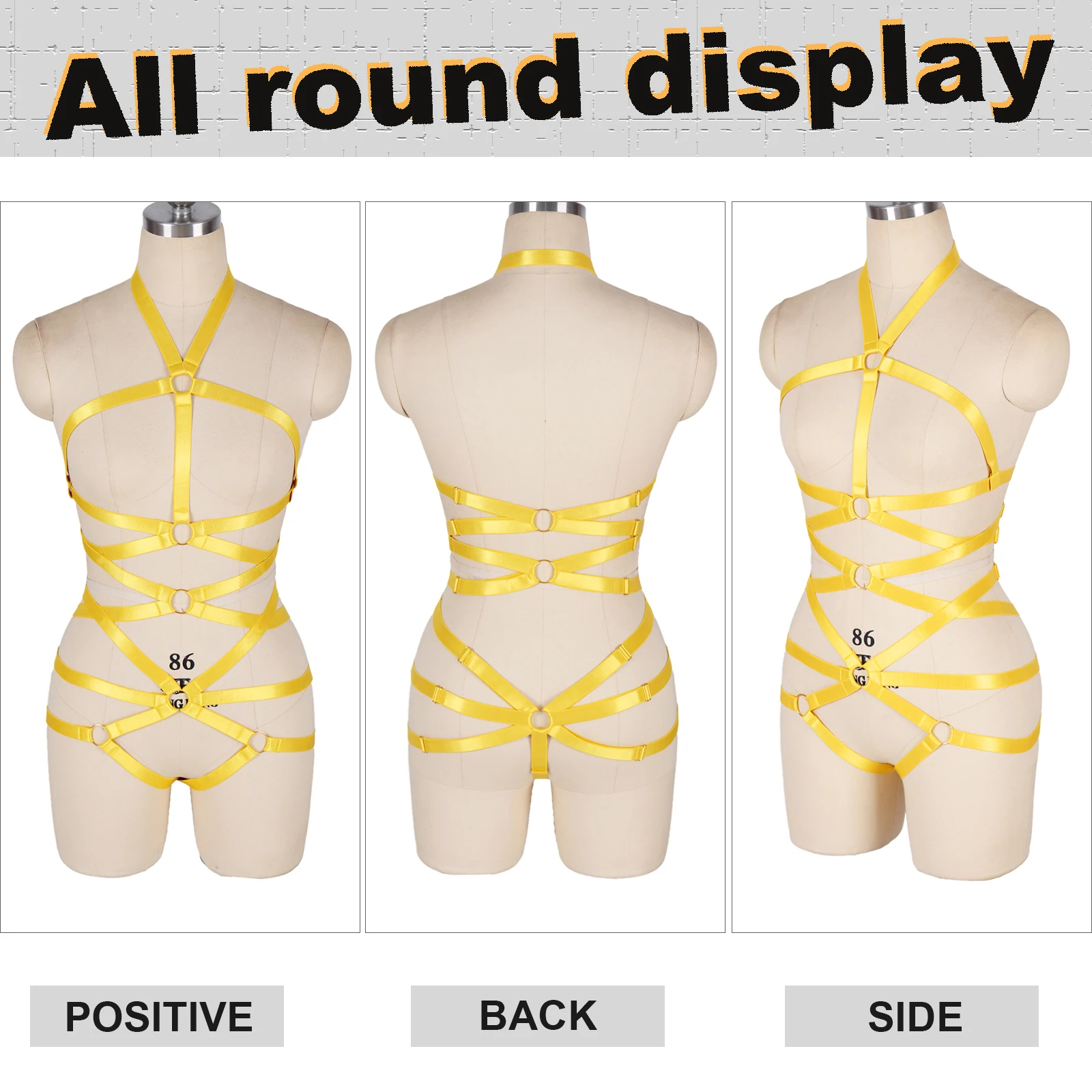 Punk Gothic Clothes Sexy Crop Tops Hollow Out Chest Elastic Cage Bra Bandage Halter Bra Bustier Tops Full Boby Harness Women
Punk Gothic Clothes Sexy Crop Tops Hollow Out Chest Elastic Cage Bra Bandage Halter Bra Bustier Tops Full Boby Harness Women