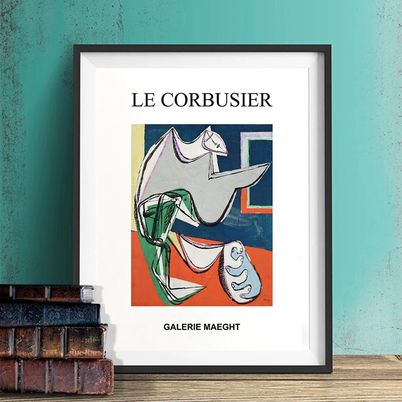 Le Corbusier Canvas Print Exhibition Vintage Classic Poster Retro Wall Art Pictures Fine Art Abstract Painting Living Room Decor
Le Corbusier Canvas Print Exhibition Vintage Classic Poster Retro Wall Art Pictures Fine Art Abstract Painting Living Room Decor