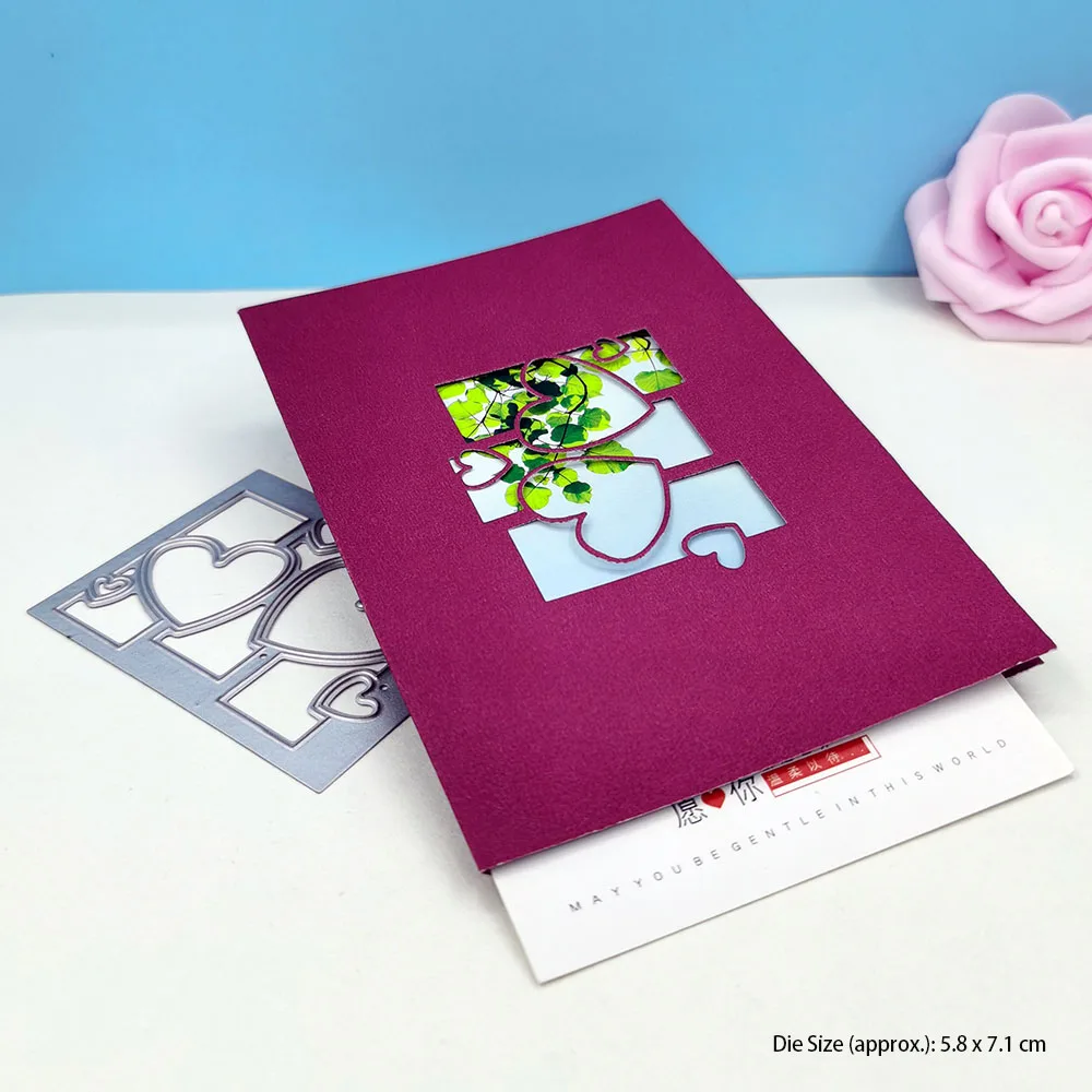 Love Metal Cutting Dies Scrapbooking Embossing Folders For DIY Album Card Making Craft Stencil Greeting Photo Paper
Love Metal Cutting Dies Scrapbooking Embossing Folders For DIY Album Card Making Craft Stencil Greeting Photo Paper
