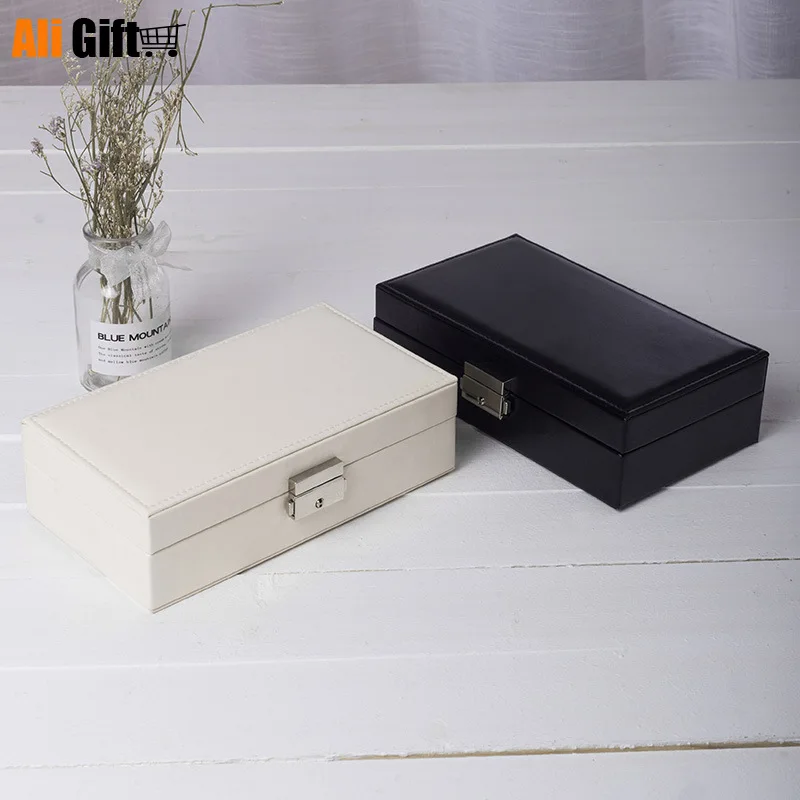 Cross-border Goods Source Korean Version of Solid Color Jewelry Box Ring Earnail Necklace Multifunctional Jewelry Receiving Box
Cross-border Goods Source Korean Version of Solid Color Jewelry Box Ring Earnail Necklace Multifunctional Jewelry Receiving Box