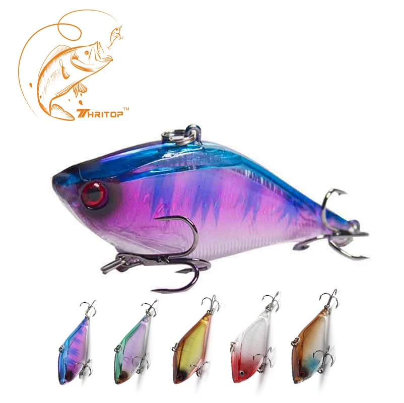 Thritop New Design Fishing Accessories Hard Bait 60mm 13.5g TP033 Hot Sales with 5 Colors Available Fishing Lure VIB Bait
Thritop New Design Fishing Accessories Hard Bait 60mm 13.5g TP033 Hot Sales with 5 Colors Available Fishing Lure VIB Bait