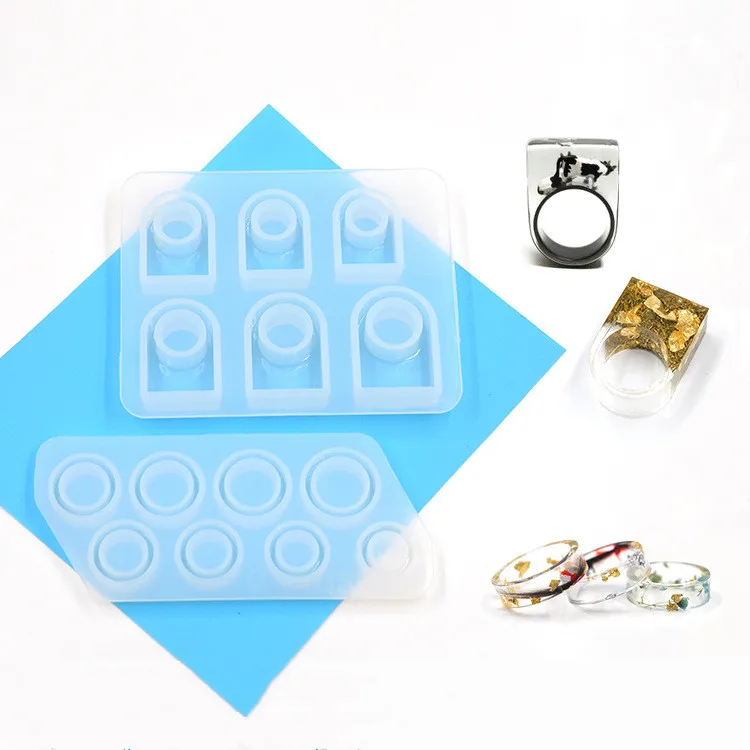 1pc Crystal Drop Glue Finger Ring Silicone Mold Resin Mould for jewelry making DIY tool Crafts epoxy resin molds
1pc Crystal Drop Glue Finger Ring Silicone Mold Resin Mould for jewelry making DIY tool Crafts epoxy resin molds