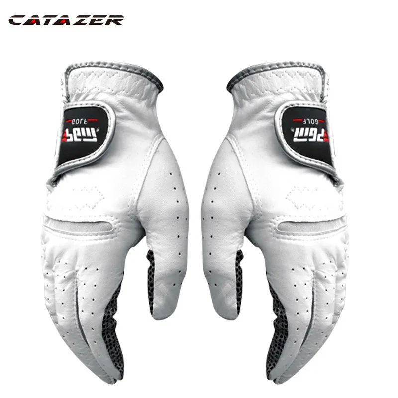 Catazer 1pcs Golf Gloves Men's Left Right Hand Soft Breathable Pure Sheepskin With Anti-slip Granules Golf Gloves Golf Men
Catazer 1pcs Golf Gloves Men's Left Right Hand Soft Breathable Pure Sheepskin With Anti-slip Granules Golf Gloves Golf Men