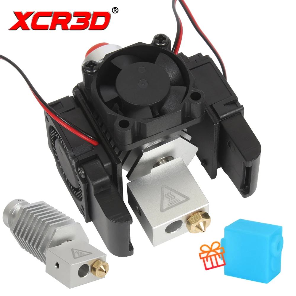 XCR 3D Printer Parts All Metal V6 J-head BP6 Hotend Kit Volcano Bowden Extruder for E3D 12V/24V Cooling Fan Bracket Heater Block
XCR 3D Printer Parts All Metal V6 J-head BP6 Hotend Kit Volcano Bowden Extruder for E3D 12V/24V Cooling Fan Bracket Heater Block