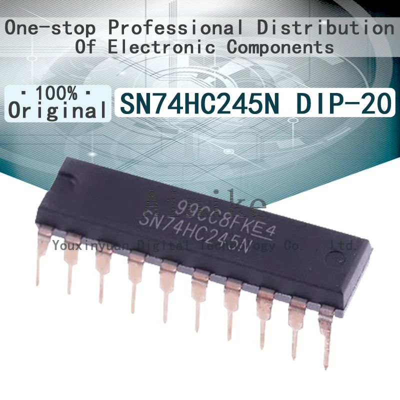 10/шт новый оригинальный 74HC245 74HC245N SN74HC245N DIP-20 восьмифазный трехступенчатый штатный шина
10/шт новый оригинальный 74HC245 74HC245N SN74HC245N DIP-20 восьмифазный трехступенчатый штатный шина