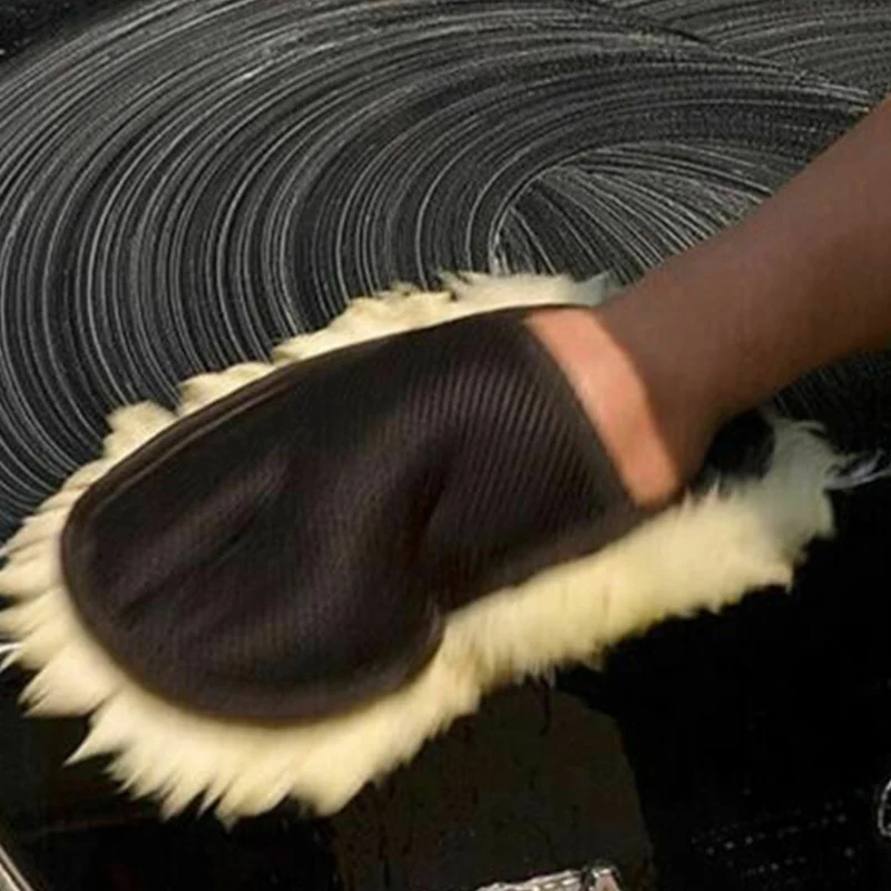 1Pc Car Cleaning Gloves Wool Washing Brush Motorcycle Washer Care Products Single-sided Gloves Auto Accessories
1Pc Car Cleaning Gloves Wool Washing Brush Motorcycle Washer Care Products Single-sided Gloves Auto Accessories