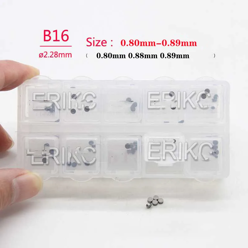 ERIKC B16 0,800 мм-0,89 мм игольчатые прокладки для клапанов 0,80 мм 0,88 мм 0,89 мм 30 шт. для сопла медная прокладка шайба
ERIKC B16 0,800 мм-0,89 мм игольчатые прокладки для клапанов 0,80 мм 0,88 мм 0,89 мм 30 шт. для сопла медная прокладка шайба