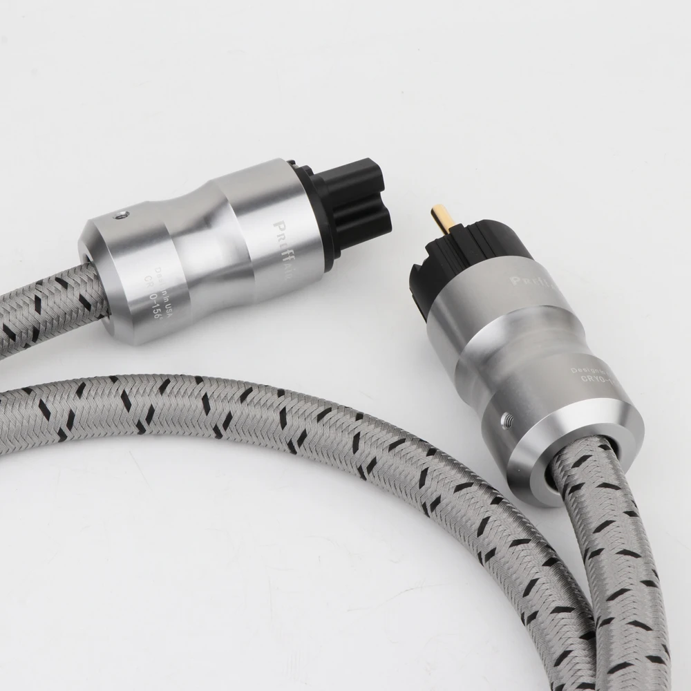 12AWG EU Version AC Power Cord Schuko Hi-End Power cable With Gold Plated EU Plug Connector
12AWG EU Version AC Power Cord Schuko Hi-End Power cable With Gold Plated EU Plug Connector