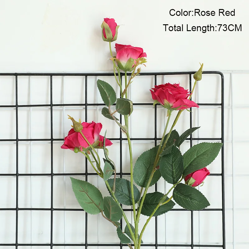 Artificial Rose Flowers for Decoration, Wedding Flowers Wall, Silk Flower for Home and Garden, Flore Wreath, 7PCs
Artificial Rose Flowers for Decoration, Wedding Flowers Wall, Silk Flower for Home and Garden, Flore Wreath, 7PCs