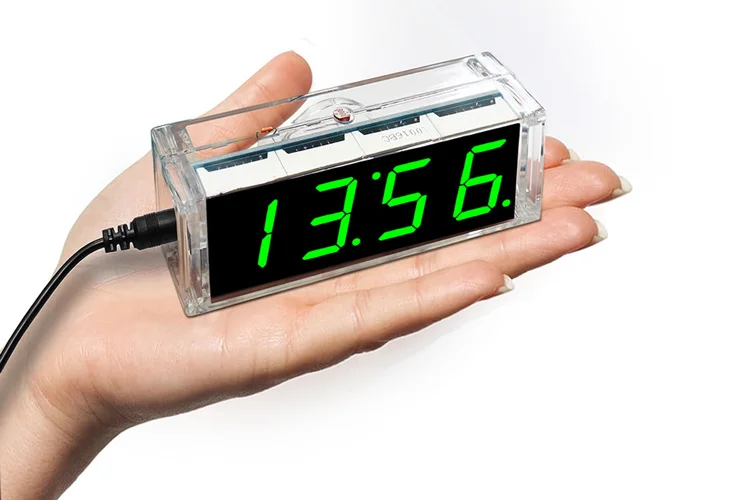 51 single chip microcomputer colock DIY kit light-control 1inch LED digital Display bulk items with case
51 single chip microcomputer colock DIY kit light-control 1inch LED digital Display bulk items with case