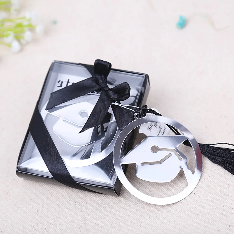 Free Shipping 20pcs/lot graduation cap bookmark with Elegant black tassel graduate party and gifts party souvenirs
Free Shipping 20pcs/lot graduation cap bookmark with Elegant black tassel graduate party and gifts party souvenirs
