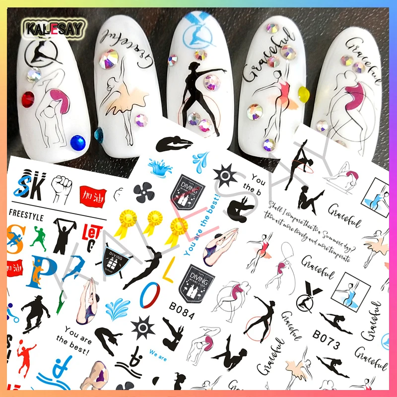 3D Sport Nail Art Sticker Cartoon Constellation Nail Decals Manicure Gymnastics Back Glue Sticker for Nails Decoration
3D Sport Nail Art Sticker Cartoon Constellation Nail Decals Manicure Gymnastics Back Glue Sticker for Nails Decoration