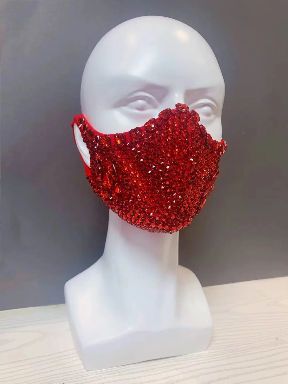 Fashion Rhinestones Masks Party Show Costume Performance Evening Club Dance Wear Singer masks
Fashion Rhinestones Masks Party Show Costume Performance Evening Club Dance Wear Singer masks
