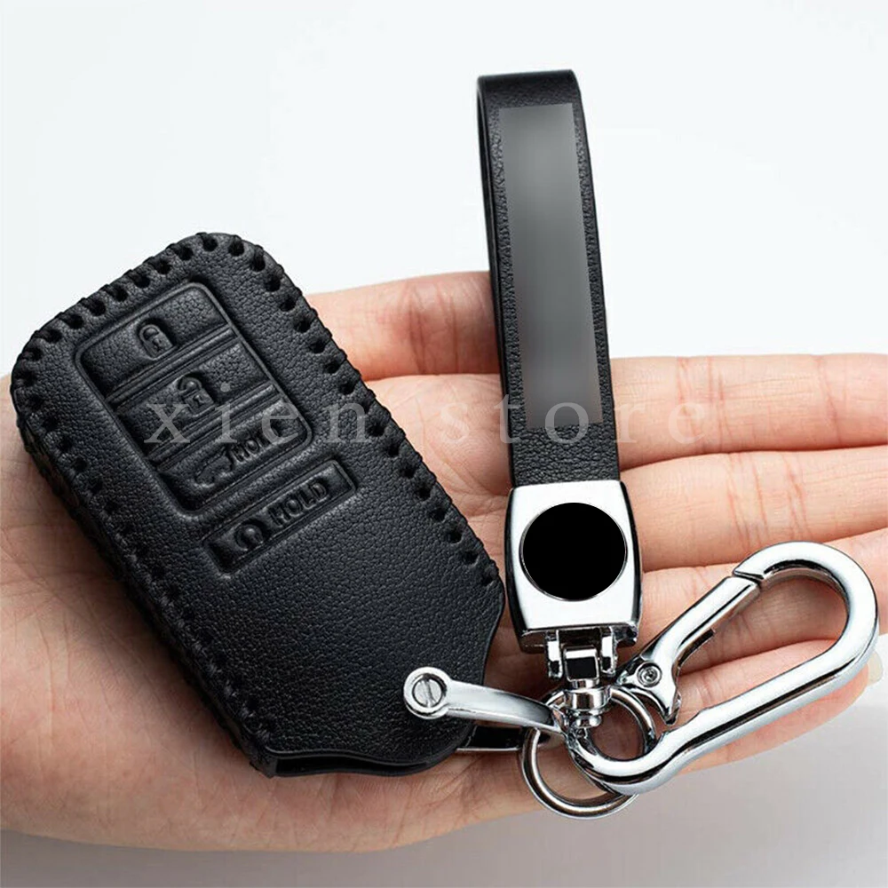 For Acura RDX RLX ILX MDX TLX 4 Buttons Fob Leather Car Remote Smart Key Fob Cover Case Chain Shell Protector Accessories
For Acura RDX RLX ILX MDX TLX 4 Buttons Fob Leather Car Remote Smart Key Fob Cover Case Chain Shell Protector Accessories