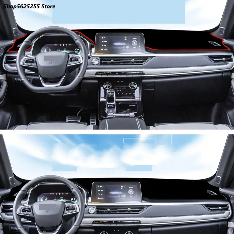 Car Dashboard Cover For Chery Tiggo 7 Pro 2020 2021 Dashmat Sun Shade Pad Instrument Panel Carpets Anti-UV Accessories
Car Dashboard Cover For Chery Tiggo 7 Pro 2020 2021 Dashmat Sun Shade Pad Instrument Panel Carpets Anti-UV Accessories
