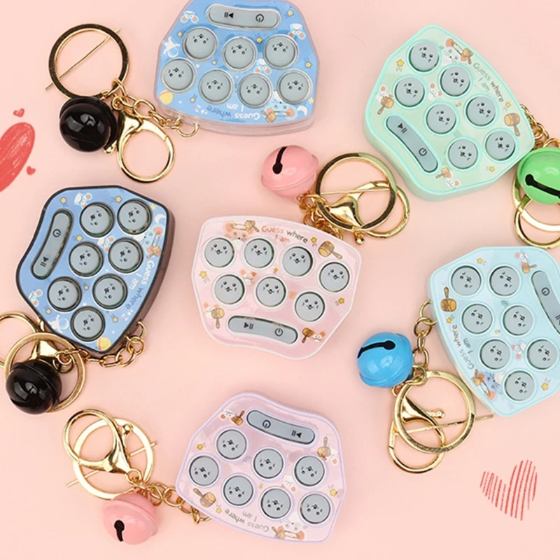Mini Hamster Memory Game Toy Keychain Led Electronic Hamster Button Game Machine Toys Dropshipping
Mini Hamster Memory Game Toy Keychain Led Electronic Hamster Button Game Machine Toys Dropshipping