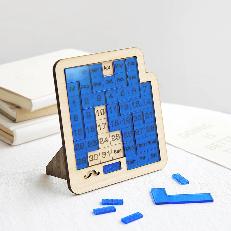Cute puzzle perpetual calendar brain-burning playable monthly calendar puzzle gift desktop calendar decoration Kawaii gift
Cute puzzle perpetual calendar brain-burning playable monthly calendar puzzle gift desktop calendar decoration Kawaii gift