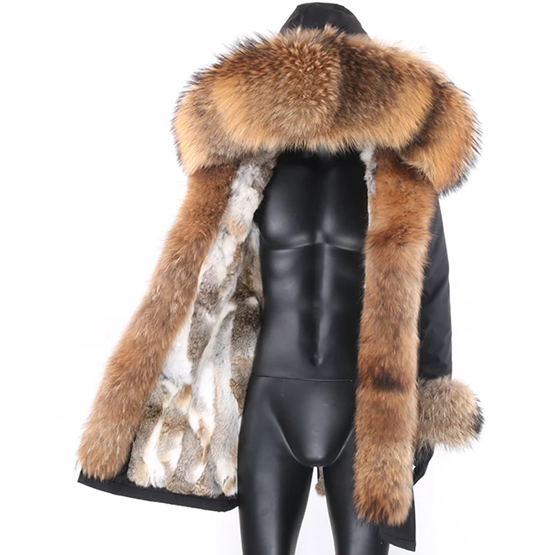New Waterproof Men Parka Winter Jacket Long Real Rabbit Fur Coat Man Parkas Natural Raccoon Fur Hood Real Rabbit Fur Liner
New Waterproof Men Parka Winter Jacket Long Real Rabbit Fur Coat Man Parkas Natural Raccoon Fur Hood Real Rabbit Fur Liner