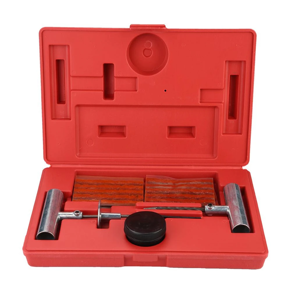35 PCS Portable Universal Car Tyre Repair Tool Kit Auto Vehicle Accessories Fit For Urgent Temporary Maintenance Garage Toolkit
35 PCS Portable Universal Car Tyre Repair Tool Kit Auto Vehicle Accessories Fit For Urgent Temporary Maintenance Garage Toolkit