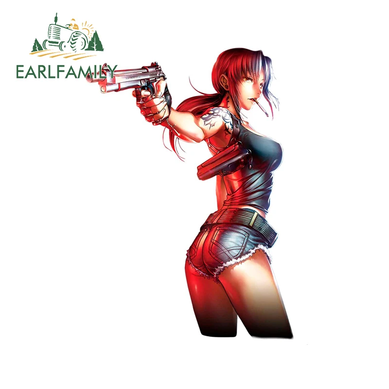 EARLFAMILY 13cm x 9.3cm for Black Lagoon Revy Creativite Decal Laptop Funny Car Stickers Scratch-Proof Sunscreen Vinyl Car Wrap
EARLFAMILY 13cm x 9.3cm for Black Lagoon Revy Creativite Decal Laptop Funny Car Stickers Scratch-Proof Sunscreen Vinyl Car Wrap