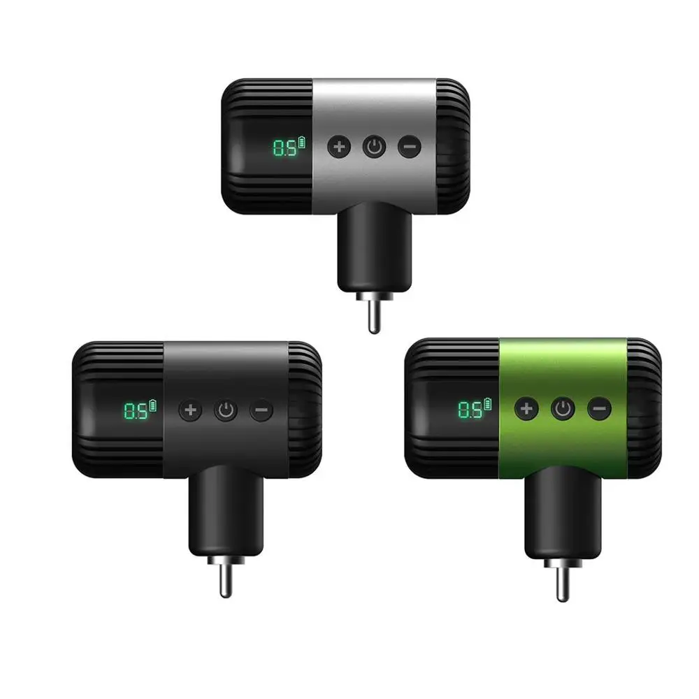 1800 mAh EZ Portex Gen2 Wireless Power Supply Battery Power Pack LED Display for All RCA DC Connector Rotary Cartridge Machines
1800 mAh EZ Portex Gen2 Wireless Power Supply Battery Power Pack LED Display for All RCA DC Connector Rotary Cartridge Machines