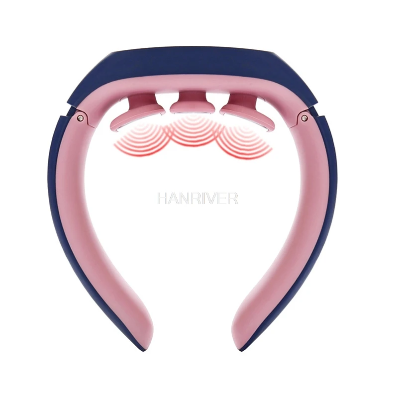 Three cervical instrument neck massager electrical impulses fields kneading neck to neck guard vibration meter 
Three cervical instrument neck massager electrical impulses fields kneading neck to neck guard vibration meter