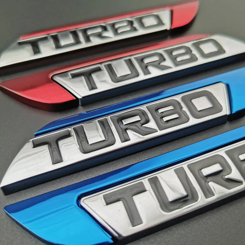 2 Pcs 3D Metal TURBO Car Side Fender Rear Trunk Emblem Badge Sticker Decals,Car decoration stickers Car Styling
2 Pcs 3D Metal TURBO Car Side Fender Rear Trunk Emblem Badge Sticker Decals,Car decoration stickers Car Styling
