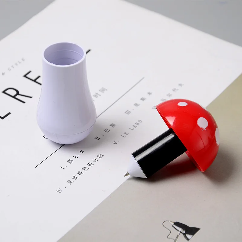 16 Pcs Creative Stationery Learning Supplies Cute Cartoon Shape Mushroom Retractable Ballpoint Pen Pens for Writing
16 Pcs Creative Stationery Learning Supplies Cute Cartoon Shape Mushroom Retractable Ballpoint Pen Pens for Writing