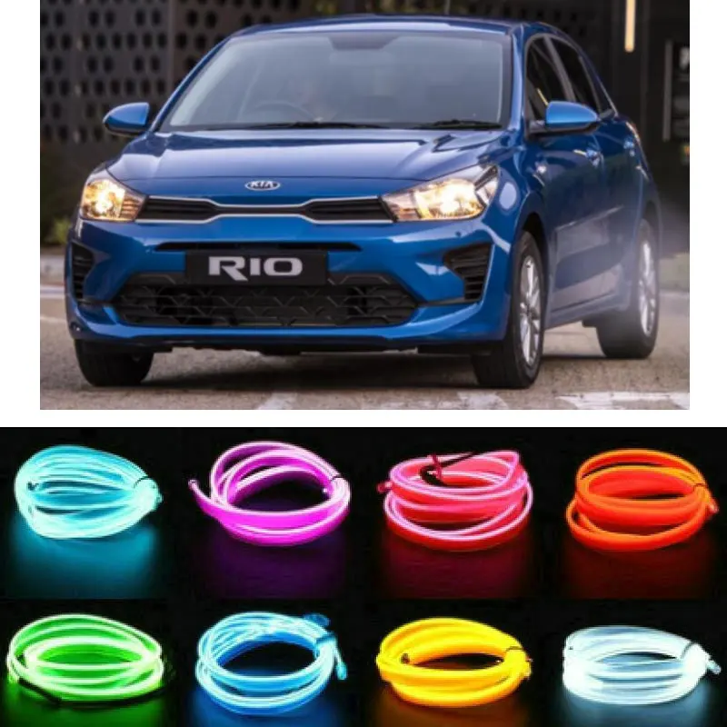 5m el Atmosphere Lamp Interior Mood Lighting For Kia rio ceed sportage cerato sorento soul Carens Magentis Opirus Optima Picanto
5m el Atmosphere Lamp Interior Mood Lighting For Kia rio ceed sportage cerato sorento soul Carens Magentis Opirus Optima Picanto