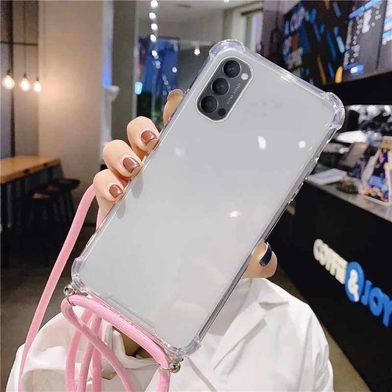 Luxury Lanyard Silicone Phone Case For Oppo A38 A79 A98 A58 A78 A77 A74 A54 A94 A76 A52 A60 A57 Ultra-thin Necklace Rope Cover
Luxury Lanyard Silicone Phone Case For Oppo A38 A79 A98 A58 A78 A77 A74 A54 A94 A76 A52 A60 A57 Ultra-thin Necklace Rope Cover