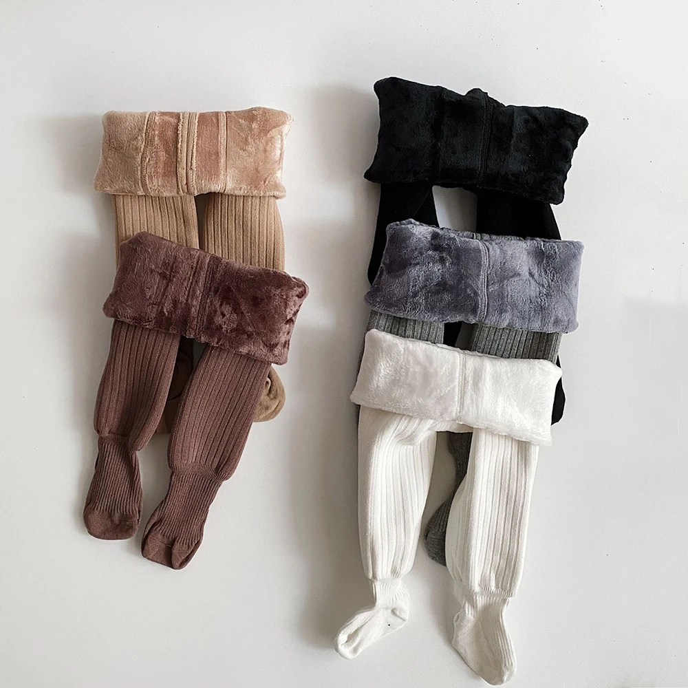 Winter Thicken Girl Tights Baby Leggings Baby Girl Cotton Warm Pantyhose Stocking Toddler Solid Color Plus Velvet Thicken Tights
Winter Thicken Girl Tights Baby Leggings Baby Girl Cotton Warm Pantyhose Stocking Toddler Solid Color Plus Velvet Thicken Tights