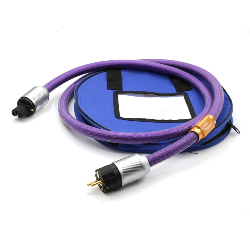 HI-End Limited Edition LE2-10 AC Schuko version Power Cord EU Power Cord Cable Without Purple Bag
HI-End Limited Edition LE2-10 AC Schuko version Power Cord EU Power Cord Cable Without Purple Bag