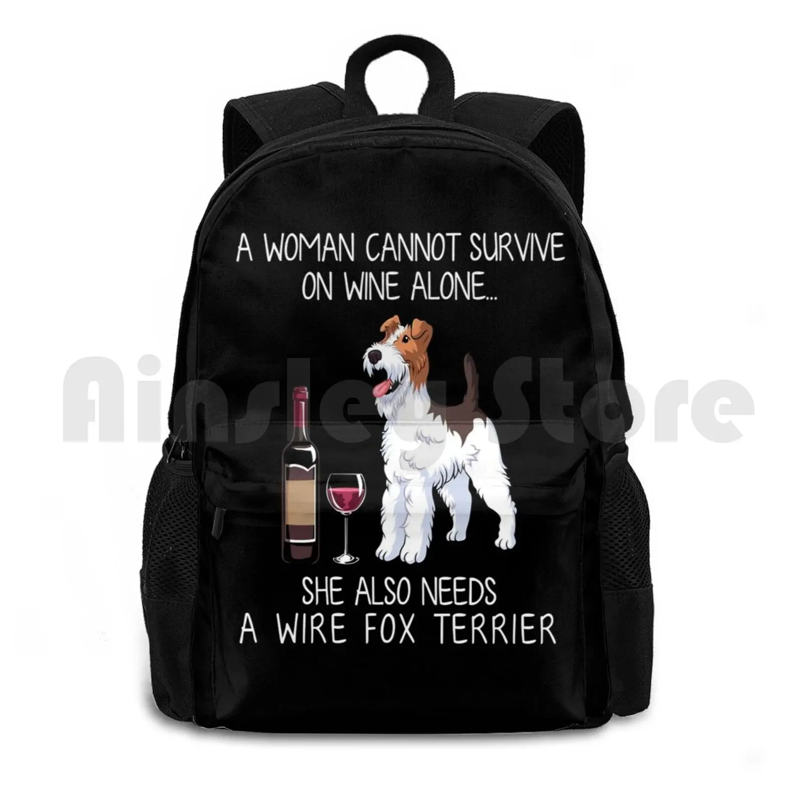 Забавный походный рюкзак Wire Fox Terrier и Wine, водонепроницаемый походный рюкзак для кемпинга, путешествий, собаки, мамы, забавная собака и вино
Забавный походный рюкзак Wire Fox Terrier и Wine, водонепроницаемый походный рюкзак для кемпинга, путешествий, собаки, мамы, забавная собака и вино