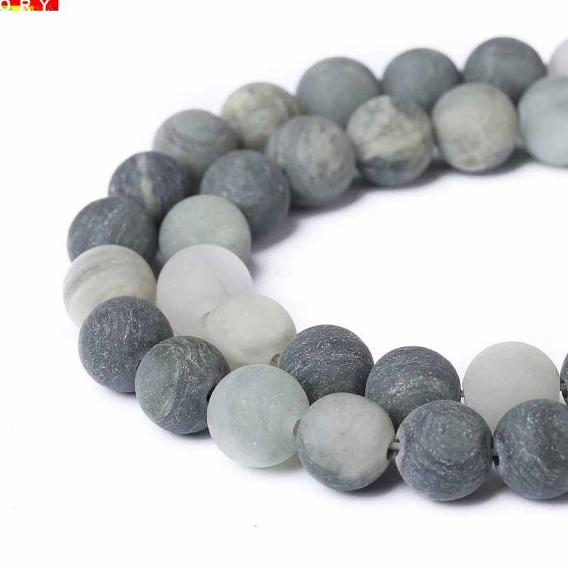 Natural Stone Matte Green Moss Grass Agates Round Loose Beads 15'' Strand 6 8 10 12 MM For Jewelry Making DIY Bracelet Wholesale
Natural Stone Matte Green Moss Grass Agates Round Loose Beads 15'' Strand 6 8 10 12 MM For Jewelry Making DIY Bracelet Wholesale