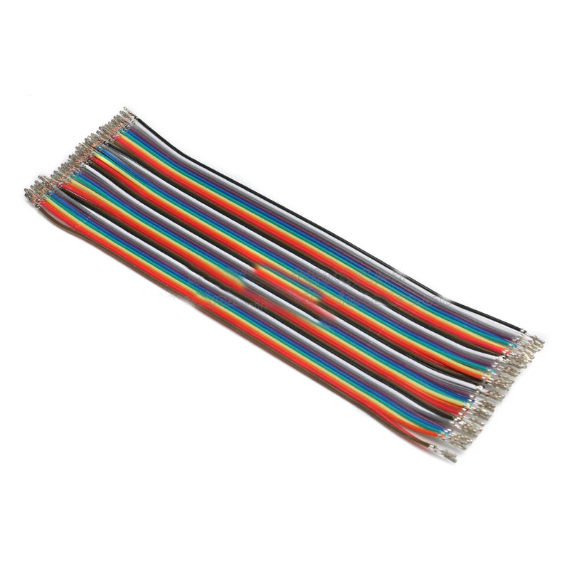 Free shipping 10pc 40P two head DuPont terminals cable 30cm Rainbow wire with double Terminal wire
Free shipping 10pc 40P two head DuPont terminals cable 30cm Rainbow wire with double Terminal wire