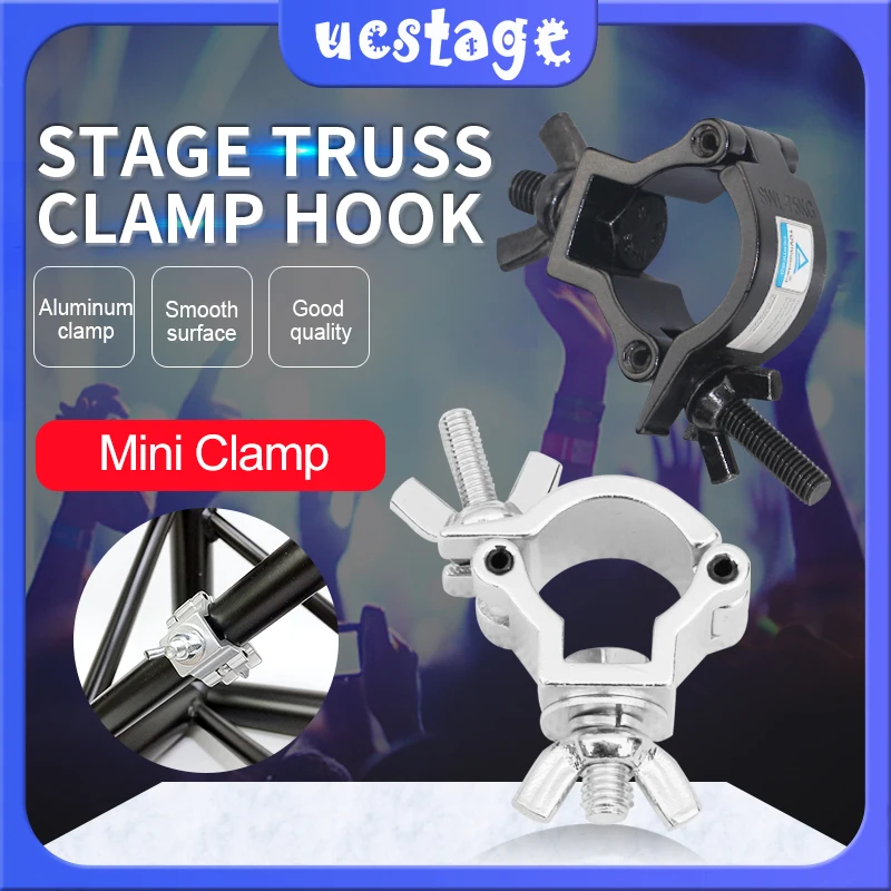 Mini Single Clamp For 20mm F14 Truss Tube Lighting Clamps for DJ Lighting Par Lights Spot Lights
Mini Single Clamp For 20mm F14 Truss Tube Lighting Clamps for DJ Lighting Par Lights Spot Lights