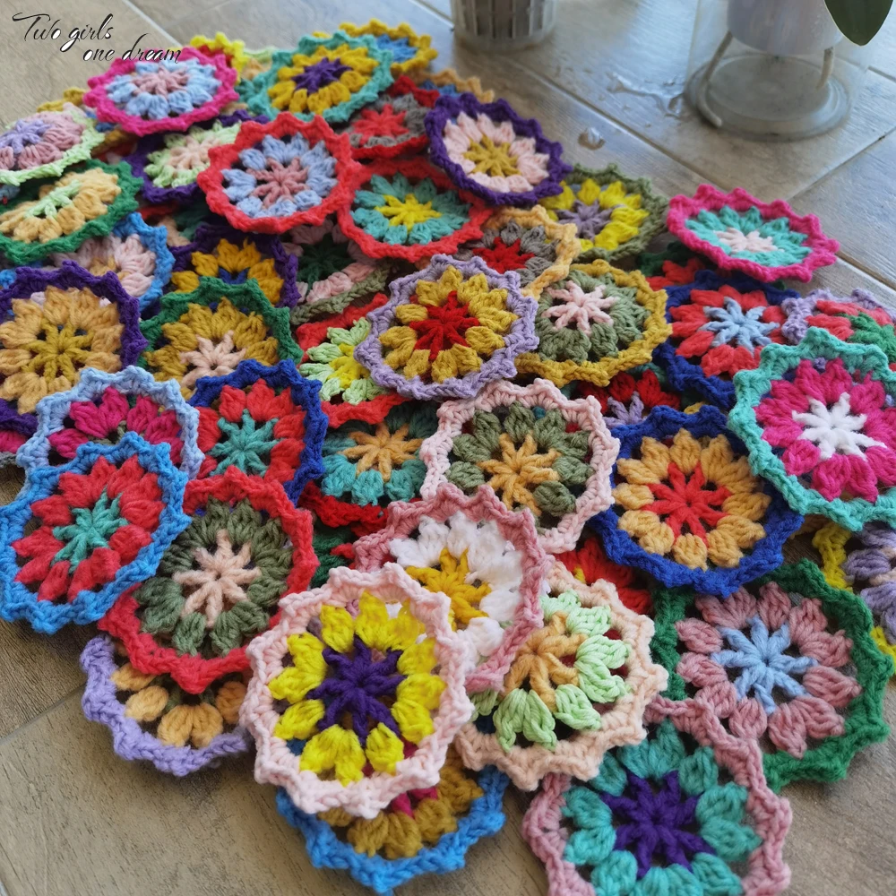 8.5cm Handmade Crochet Original Doilies Flowers Cup Mat Photo Props Decorative Placemat DIY Clothes Accessory Sewing Supplies 50
8.5cm Handmade Crochet Original Doilies Flowers Cup Mat Photo Props Decorative Placemat DIY Clothes Accessory Sewing Supplies 50