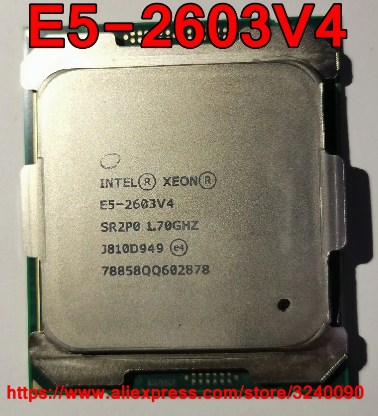 Intel Xeon CPU E5-2603V4 SR2P0 1.70GHz 6-Cores 15M LGA2011-3 E5-2603 V4 processor E5 2603V4 free shipping E5 2603 V4
Intel Xeon CPU E5-2603V4 SR2P0 1.70GHz 6-Cores 15M LGA2011-3 E5-2603 V4 processor E5 2603V4 free shipping E5 2603 V4