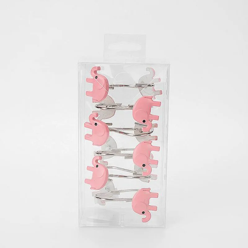 12 pcs Shower Curtain Hook Decorative Resin Cute Elephant Curtain Rings Curtain Hooks for Bathroom Bedroom Baby Room Living Room
12 pcs Shower Curtain Hook Decorative Resin Cute Elephant Curtain Rings Curtain Hooks for Bathroom Bedroom Baby Room Living Room