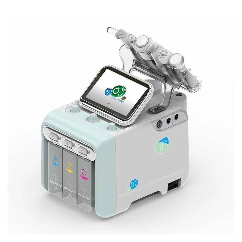 6 in 1 Portable Hydro Facial H2-O2 Water Oxygen Hydro Diamond Peeling Microdermabrasion Skin Care Beauty Machine
6 in 1 Portable Hydro Facial H2-O2 Water Oxygen Hydro Diamond Peeling Microdermabrasion Skin Care Beauty Machine