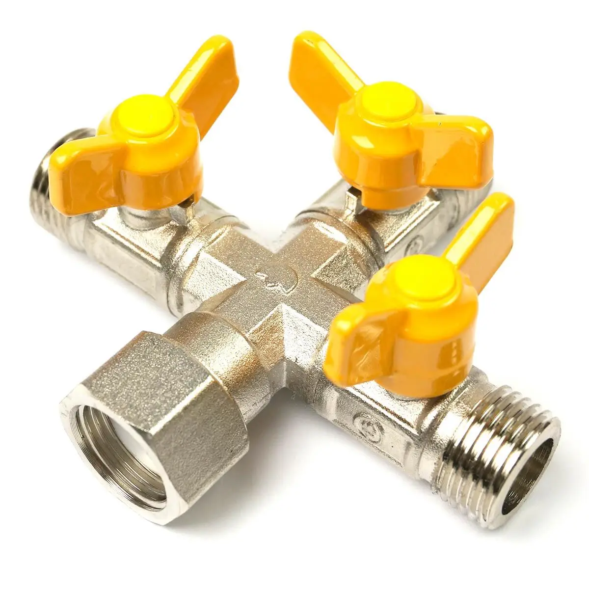 DN15 Cross Type 1 in 3 out Natural Gas Valve Hot Water Rotatable Combinations Home Garden
DN15 Cross Type 1 in 3 out Natural Gas Valve Hot Water Rotatable Combinations Home Garden