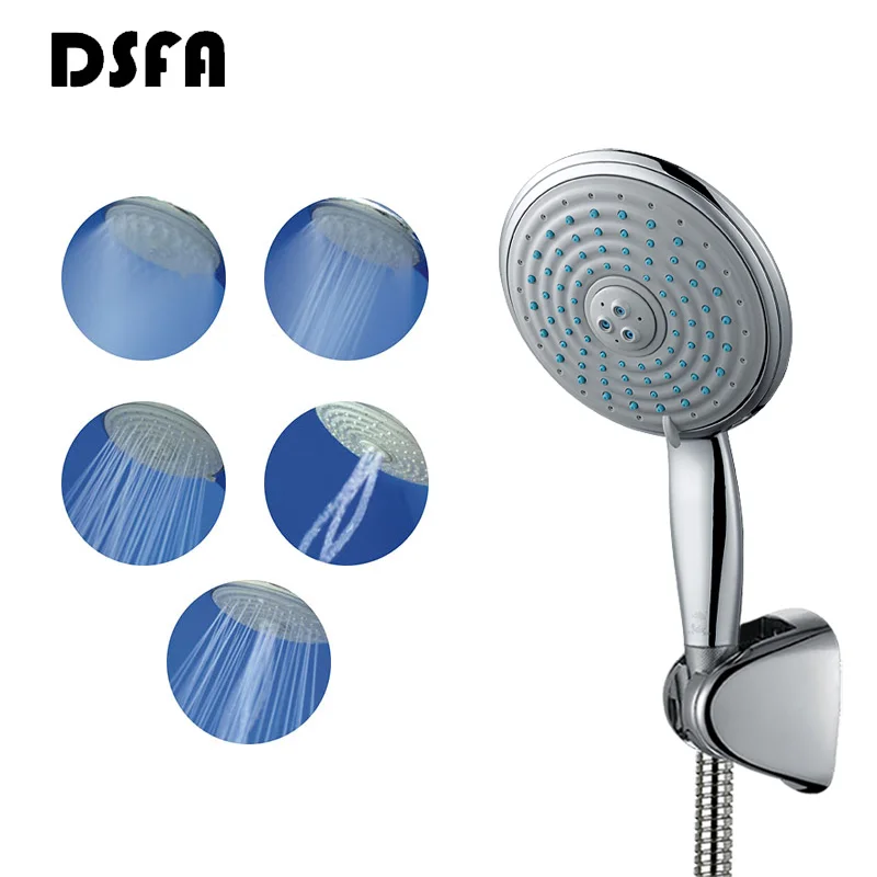 DSFA 5 Modes High Pressure Shower Head 150mm Super Large Panel Round Chrome Shower Head Head Bathroom Shower Head Suit
DSFA 5 Modes High Pressure Shower Head 150mm Super Large Panel Round Chrome Shower Head Head Bathroom Shower Head Suit